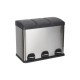 Кошче за Рециклирани Отпадъци Confortime Неръждаема стомана 45 L