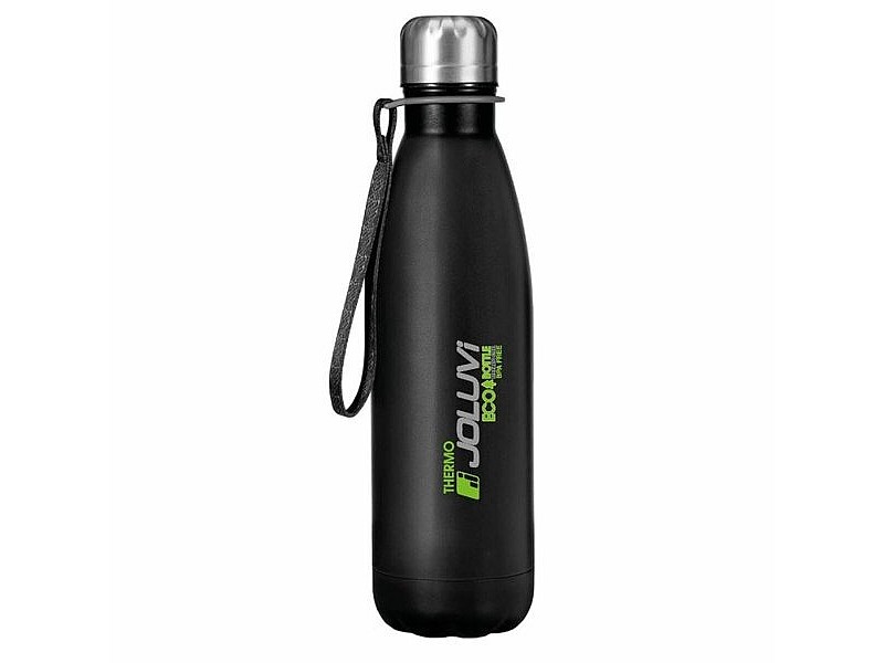 Бутилка за вода Joluvi Ecotherm 500 ml Черен