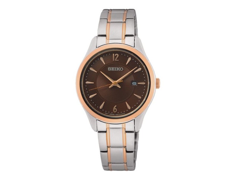 Мъжки часовник Seiko SUR476P1 Кафяв