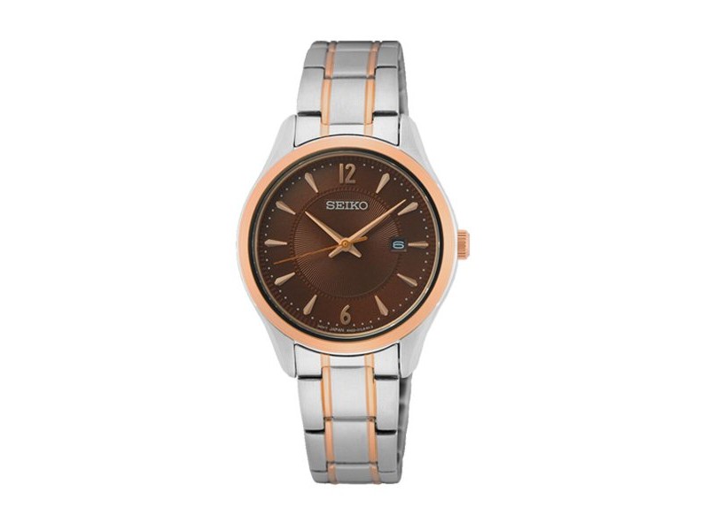 Мъжки часовник Seiko SUR476P1 Кафяв