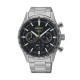 Мъжки часовник Seiko SSB413P1 Черен Сребрист