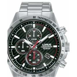 Мъжки часовник Lorus RM391HX9 Черен Сребрист