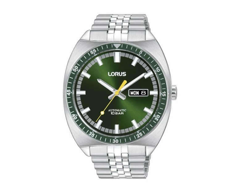 Мъжки часовник Lorus RL443BX9 Зелен Сребрист