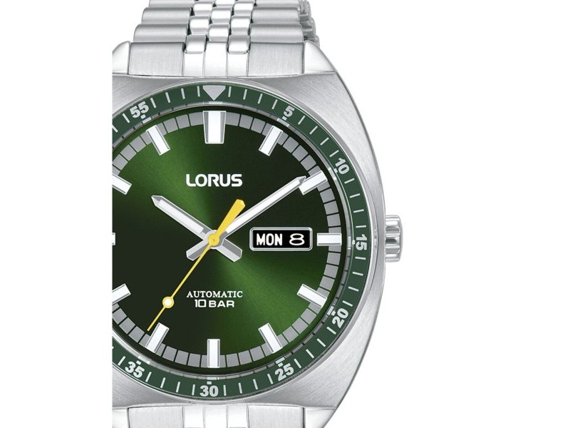 Мъжки часовник Lorus RL443BX9 Зелен Сребрист