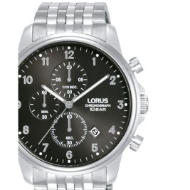 Мъжки часовник Lorus RM335JX9 Черен Сребрист