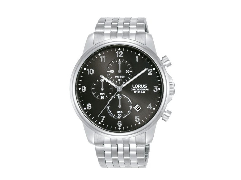 Мъжки часовник Lorus RM335JX9 Черен Сребрист