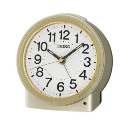 Часовник с аларма Seiko QHE199G Златен