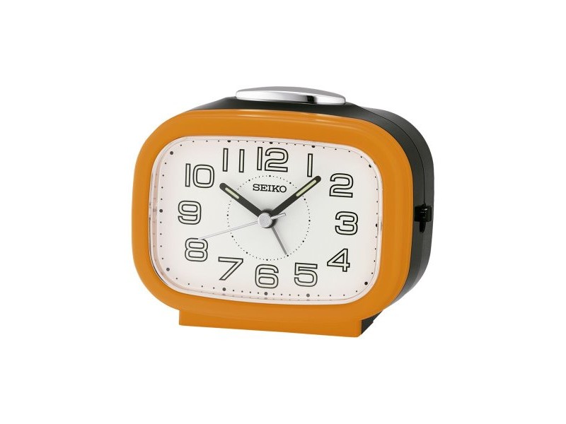 Часовник с аларма Seiko QHK060E Оранжев