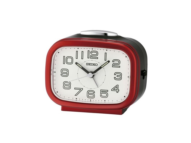 Часовник с аларма Seiko QHK060R Червен