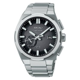 Мъжки часовник Seiko ASTRON Mod. SOLAR GPS Сребрист