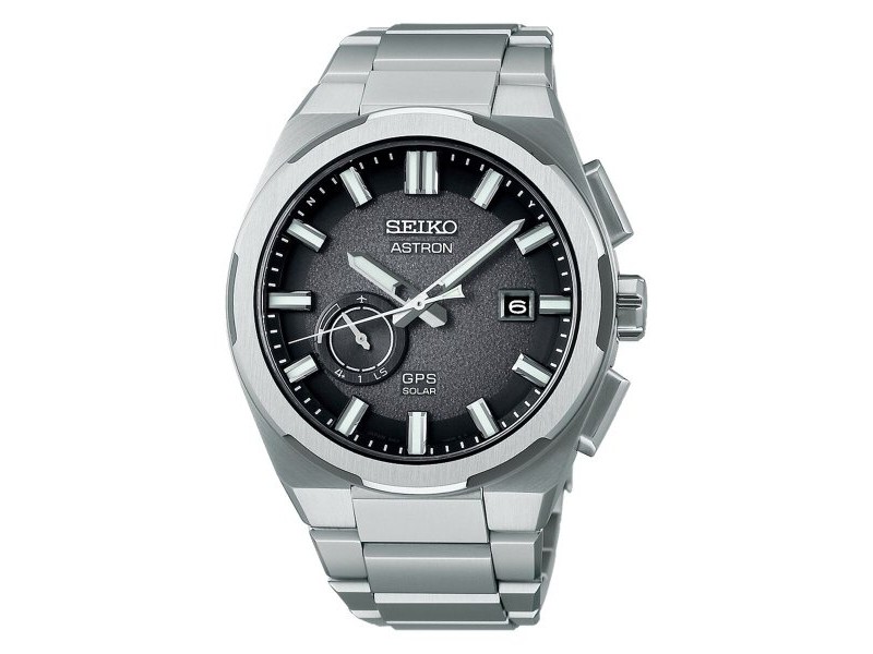 Мъжки часовник Seiko ASTRON Mod. SOLAR GPS Сребрист