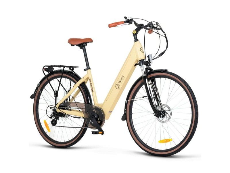 Електрически Велосипед Youin BK2128C Сметана 28