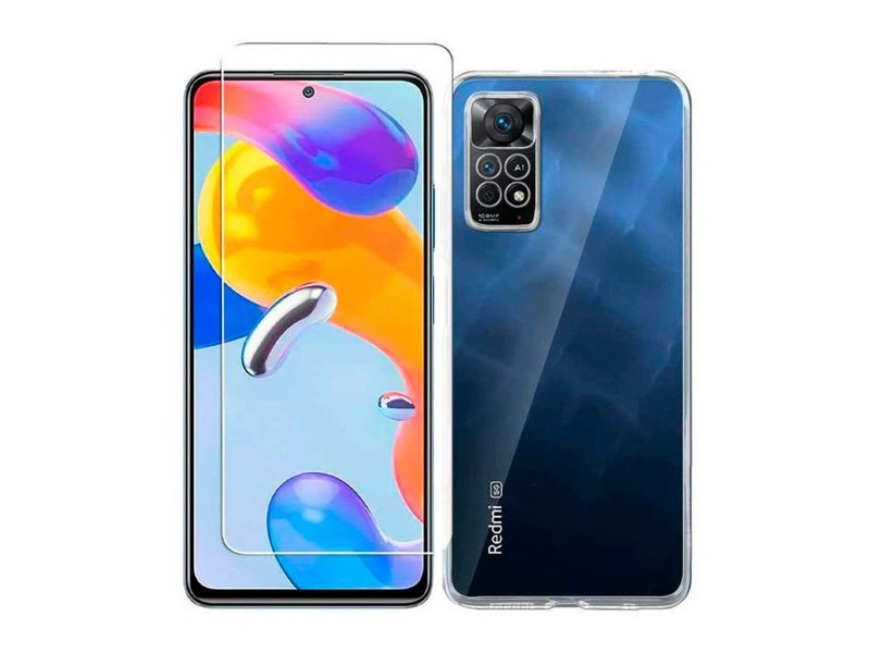 Калъф за мобилен телефон Redmi Note 11 Pro / Note 11 Pro 5G Прозрачен