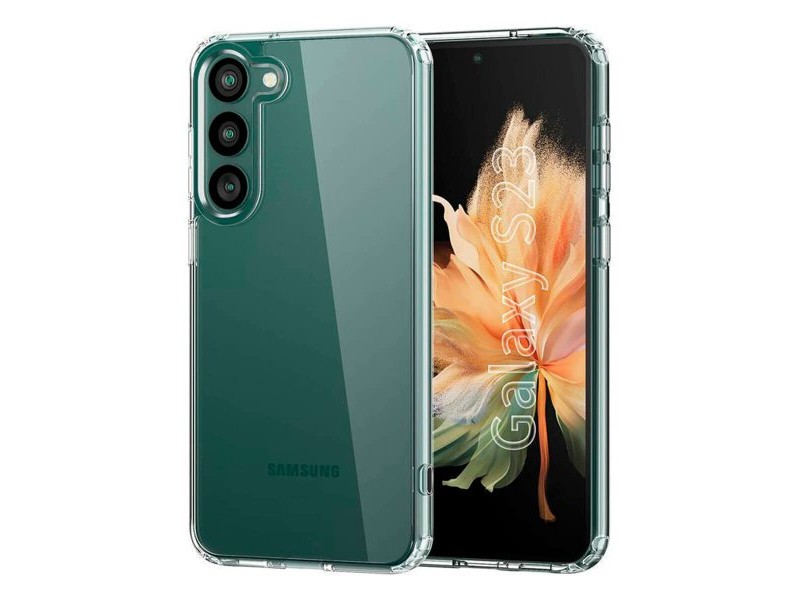 Калъф за мобилен телефон Galaxy S23 Прозрачен