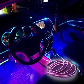 Лента от Неонова Тел OCC Motorsport 3 m Оптични влакна