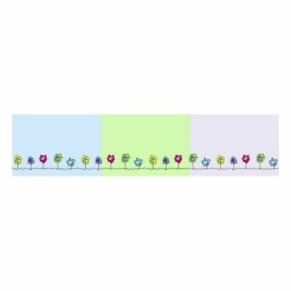 Протектор за ясла Cool Kids Patch Garden (60 x 60 x 60 + 40 cm)