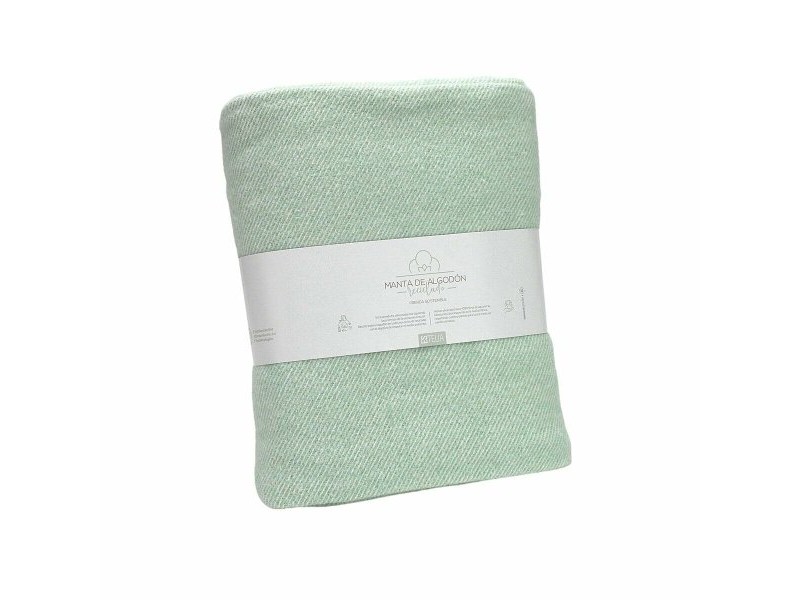 Одеяло Alexandra House Living Lares Verde Claro Многоцветен