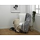 Одеяло Alexandra House Living Lares Сив перлен 125 x 180 cm Одеяло Alexandra House Living Lares Сив перлен 125 x 180 cm
