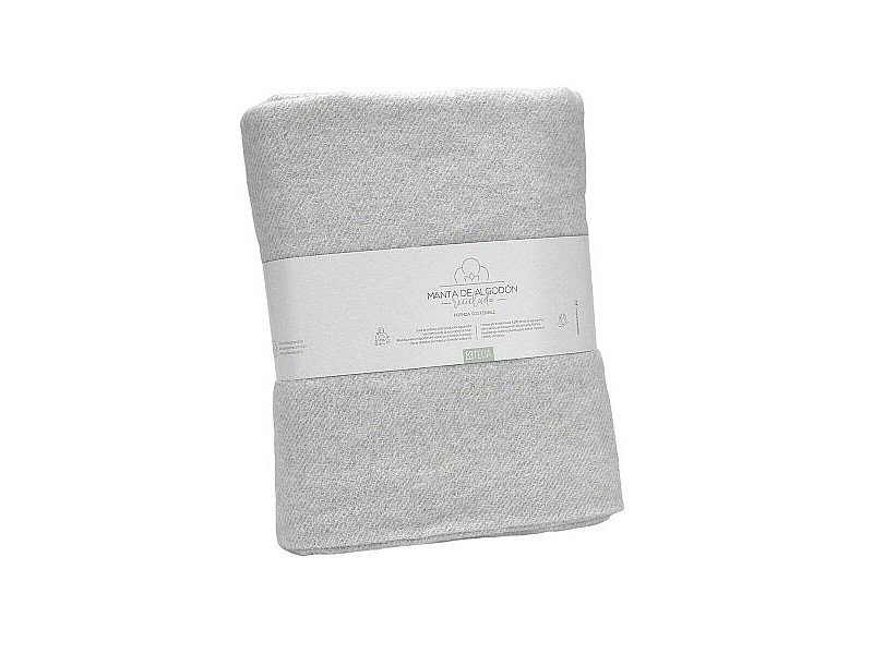 Одеяло Alexandra House Living Lares Сив перлен 125 x 180 cm Одеяло Alexandra House Living Lares Сив перлен 125 x 180 cm