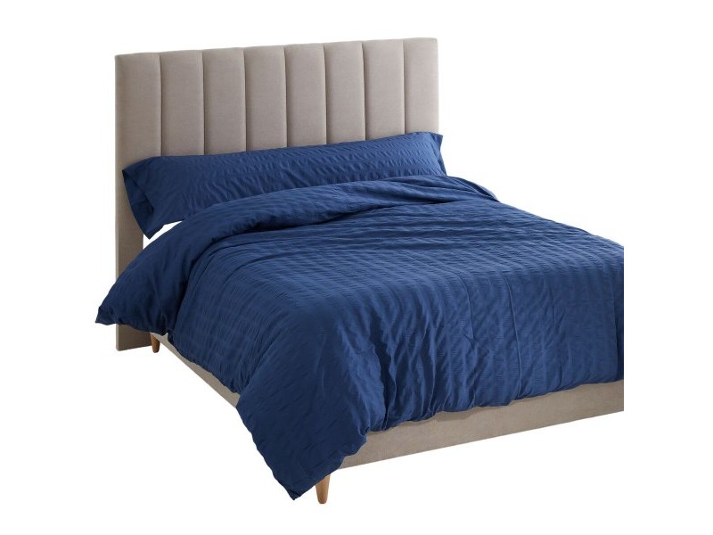 Комплект покривка за завивка Alexandra House Living Amán Син 90 легло 2 Части
