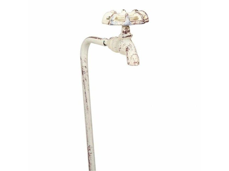 Саксия за парапети Alexandra House Living Бял Желязо 23 x 69 x 95 cm