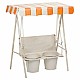 Саксия Alexandra House Living Желязо 21 x 38 x 31 cm