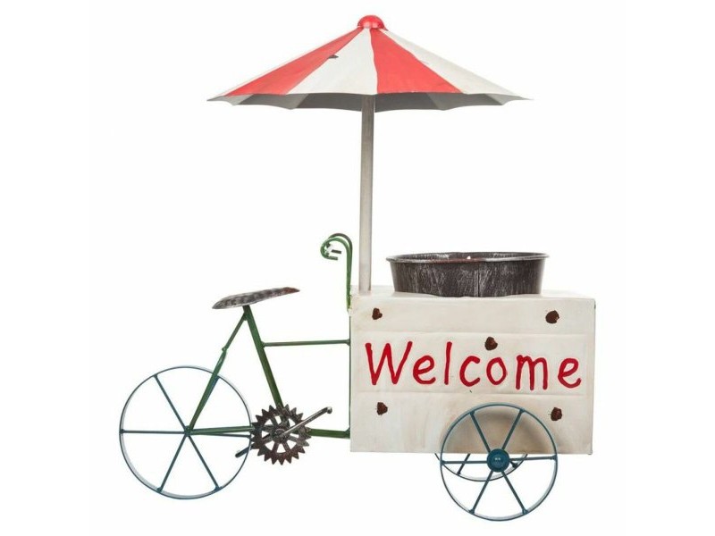 Саксия Alexandra House Living Tricycle Желязо 34 x 52 x 49 cm