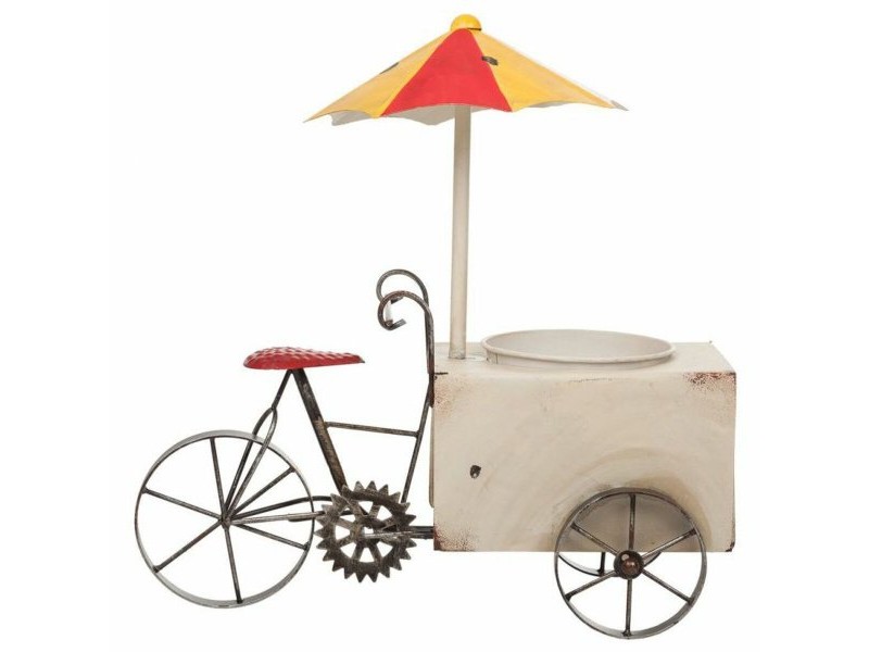 Саксия Alexandra House Living Tricycle Желязо 16 x 37 x 34 cm