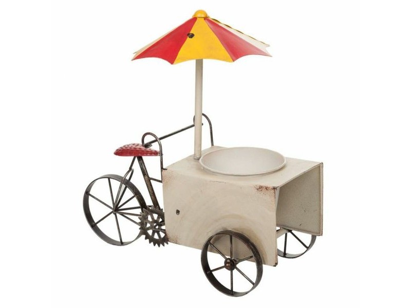 Саксия Alexandra House Living Tricycle Желязо 16 x 37 x 34 cm