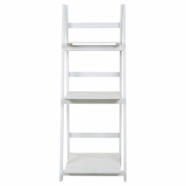 Лавица Alexandra House Living Бял Дърво от пауловния Дървен MDF 38 x 115 x 41 cm Стълба