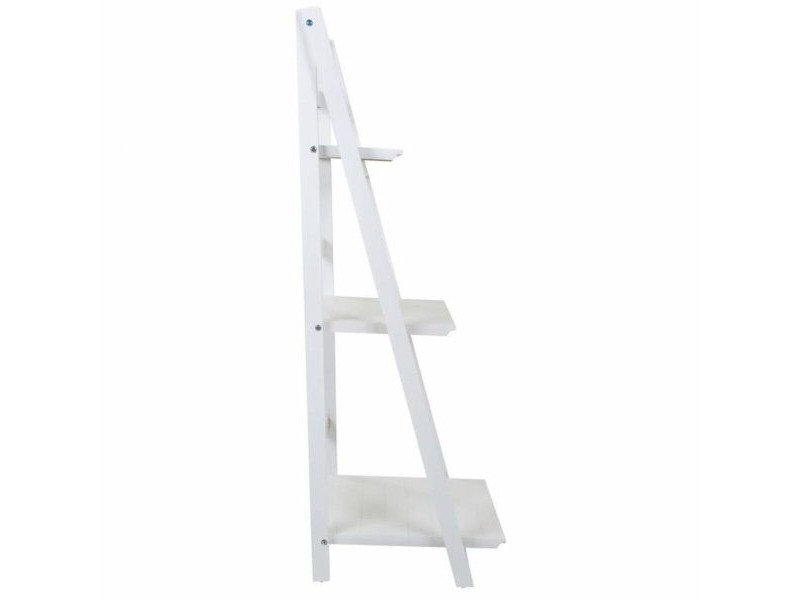 Лавица Alexandra House Living Бял Дърво от пауловния Дървен MDF 38 x 115 x 41 cm Стълба