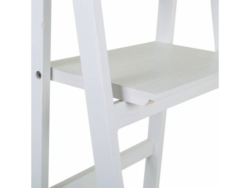 Лавица Alexandra House Living Бял Дърво от пауловния Дървен MDF 38 x 150 x 41 cm Стълба