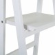 Лавица Alexandra House Living Бял Дърво от пауловния Дървен MDF 38 x 150 x 41 cm Стълба