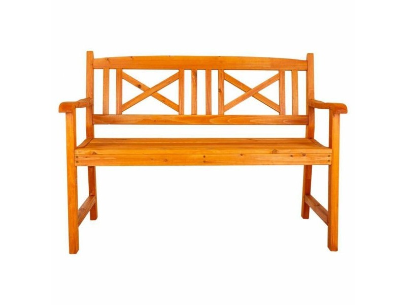 Пейка Alexandra House Living Оранжев Cмърч 65 x 68 x 120 cm