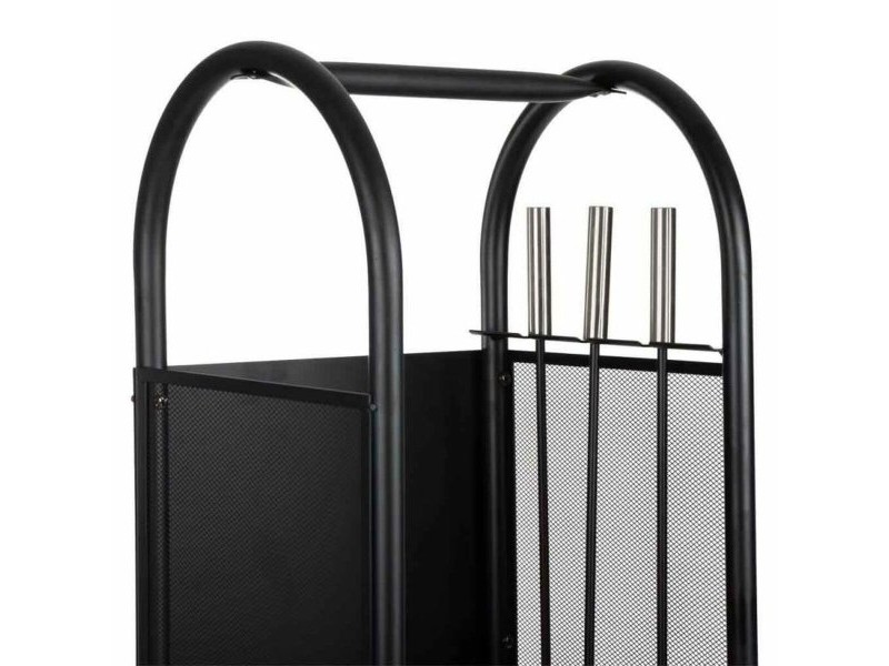 Кошница за дърва за огрев Alexandra House Living Желязо 32 x 81 x 35 cm Прибори за Камина
