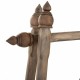 Звънец Alexandra House Living Кафяв Мед Дървен Въже Желязо 16 x 72 x 48 cm