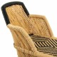 Lamamistool Alexandra House Living Черен Естествен 48 x 78 x 110 cm