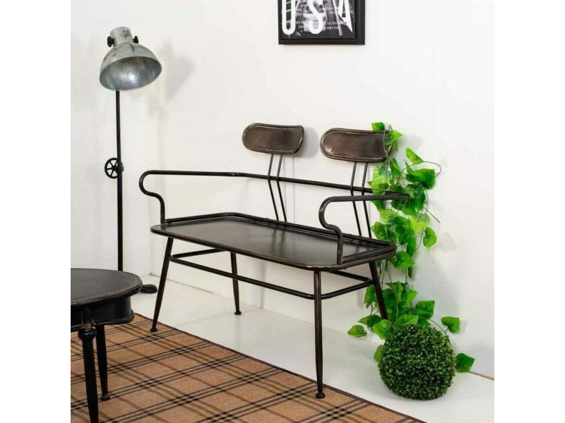 Пейка Alexandra House Living Кафяв Метал 53 x 88 x 122 cm