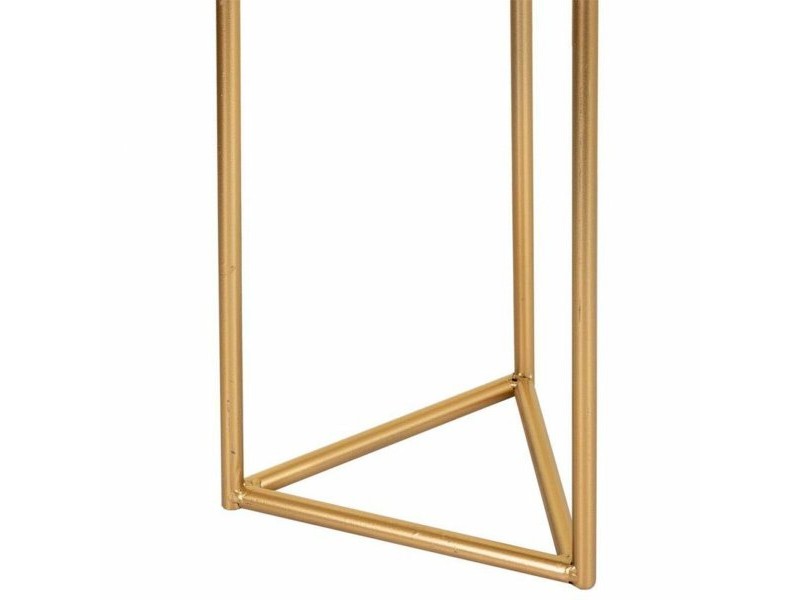 Саксия Alexandra House Living Черен Златен Метал 23 x 60 x 23 cm С опора Саксия Alexandra House Living Черен Златен Метал 23 x 60 x 23 cm С опора