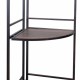 Ъглови Шкафове Alexandra House Living Черен Златен Метал Дървен MDF 36 x 165 x 50 cm