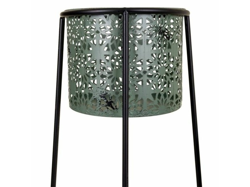 Комплект саксии Alexandra House Living Син Черен Метал 23 x 45 x 23 cm 26 x 70 x 26 cm 2 Части Комплект саксии Alexandra House Living Син Черен Метал 23 x 45 x 23 cm 26 x 70 x 26 cm 2 Части