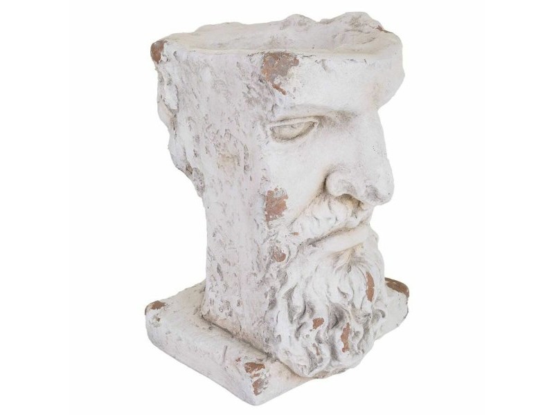 Саксия Alexandra House Living Classic Бял Магнезиев 27 x 40 x 35 cm