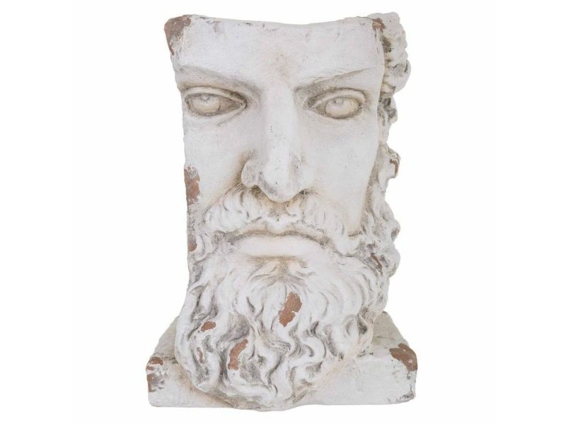 Саксия Alexandra House Living Classic Бял Магнезиев 27 x 40 x 35 cm