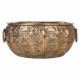 Комплект саксии Alexandra House Living Златен Желязо 37 x 18 x 38 cm 3 Части