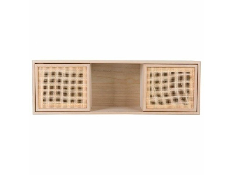 Рафтове Alexandra House Living Естествен Дървен MDF 26 x 17 x 81 cm