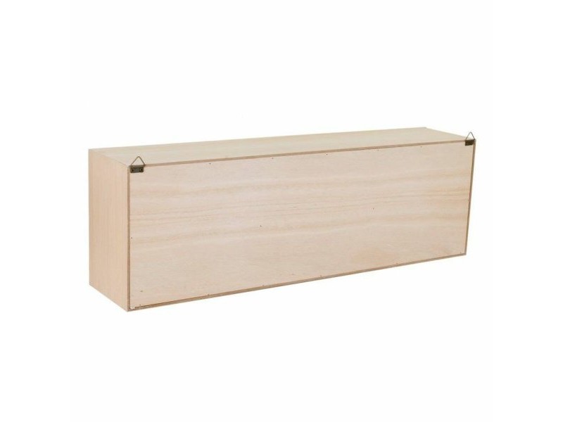 Рафтове Alexandra House Living Естествен Дървен MDF 26 x 17 x 81 cm