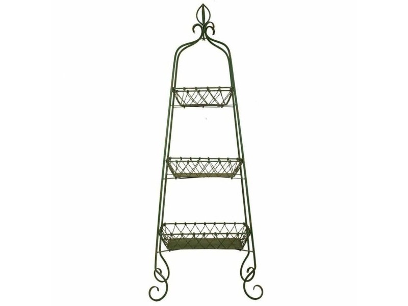Лавица Alexandra House Living Зелен Желязо 47 x 195 x 76 cm