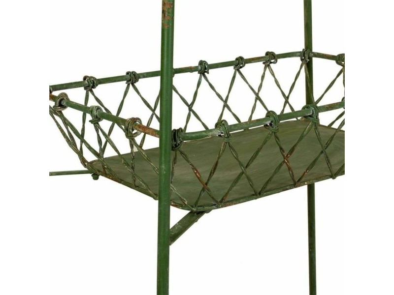Лавица Alexandra House Living Зелен Желязо 47 x 195 x 76 cm