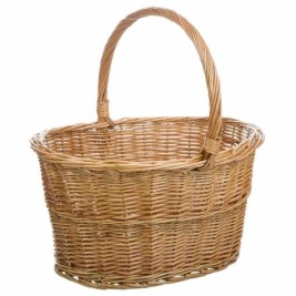 Кошница за Пикник Alexandra House Living плетена ракита Върбово дърво 42 x 30 x 22 cm Естествен