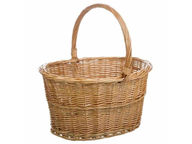 Кошница за Пикник Alexandra House Living плетена ракита Върбово дърво 42 x 30 x 22 cm Естествен